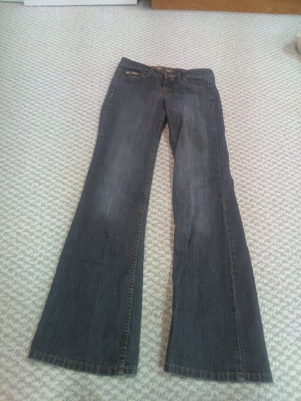 Vintage Y2K l.e.i jeans eDENIM >00/01 sz: 3 juniors low-rise